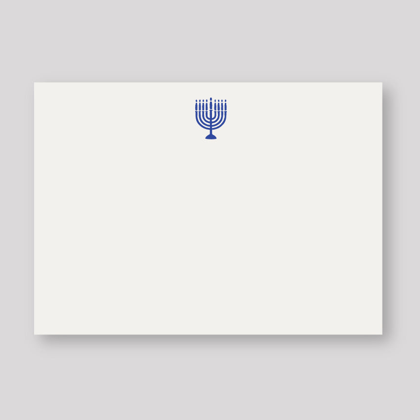 Tarjetón XL Hanukkah Patrón