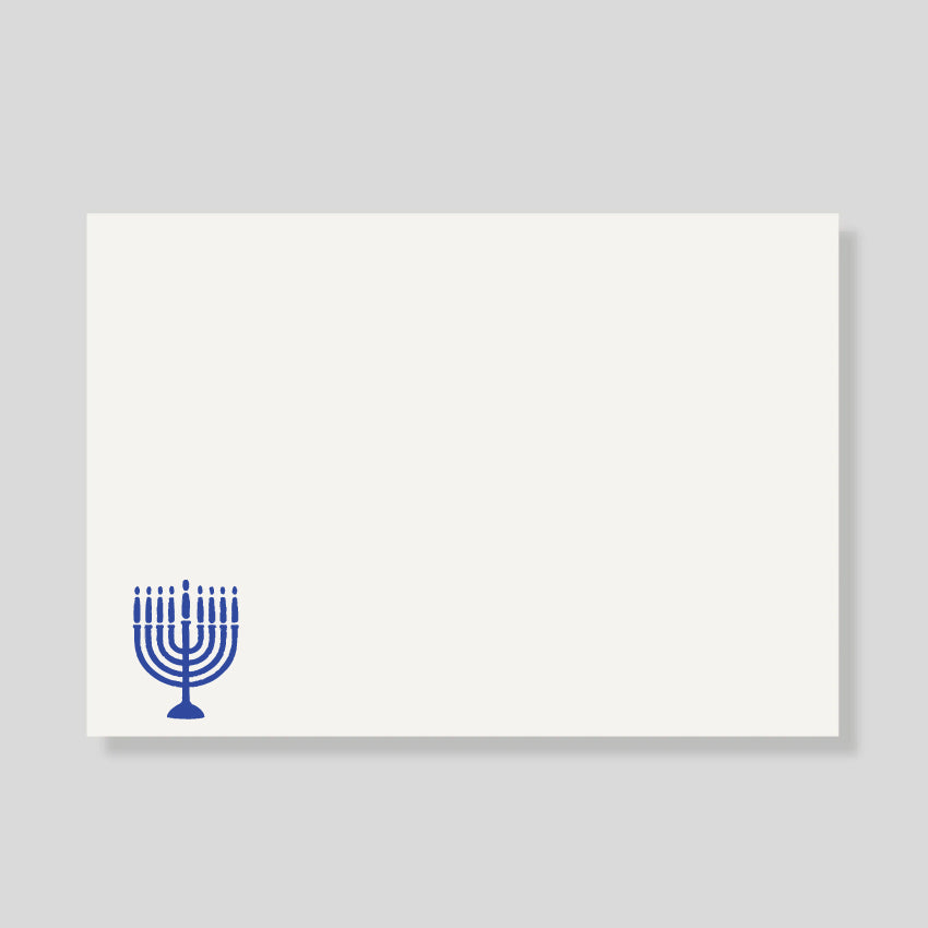 Tarjetón Hanukkah Patrón
