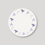 Stickers origami azul