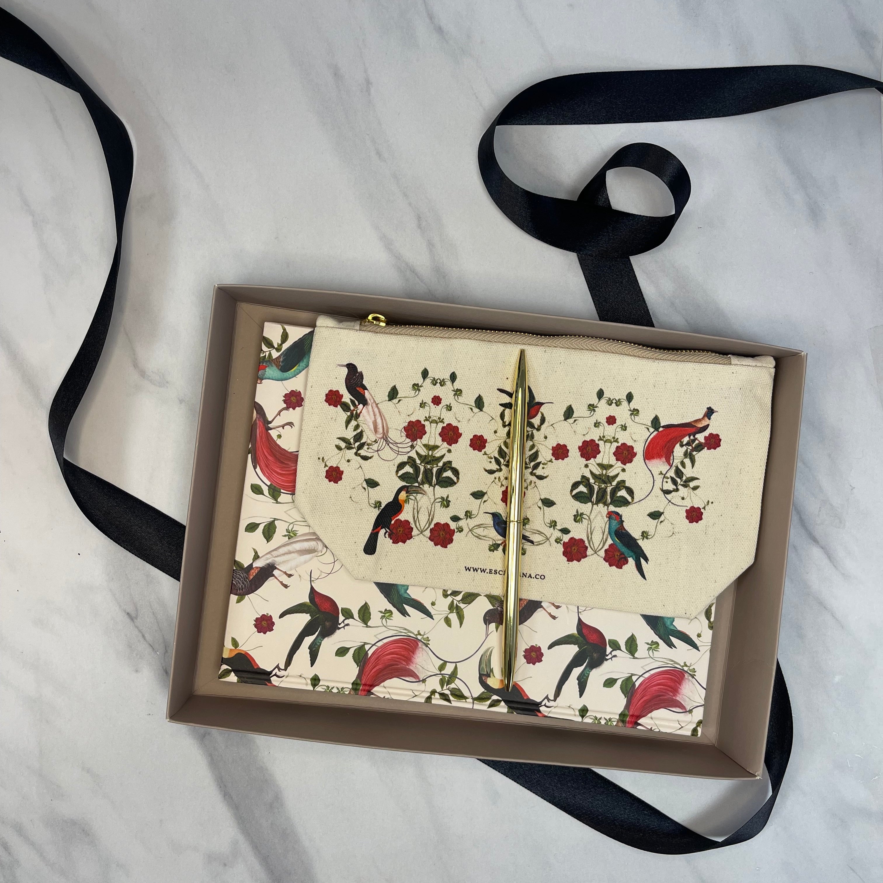Pack grande cuaderno Aviario