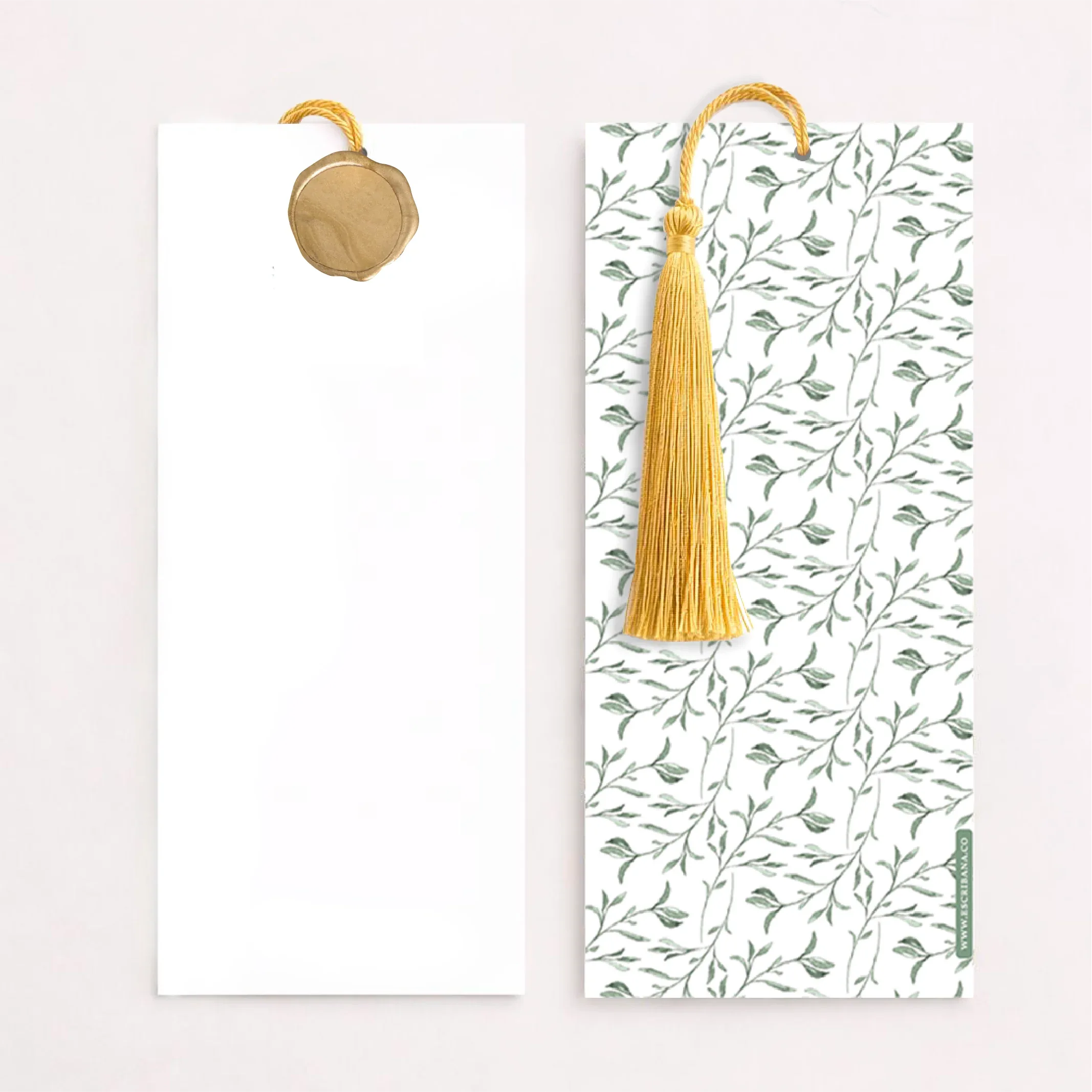 REGISTROS / FOLIOS RAMITA VERDE CON LACRE