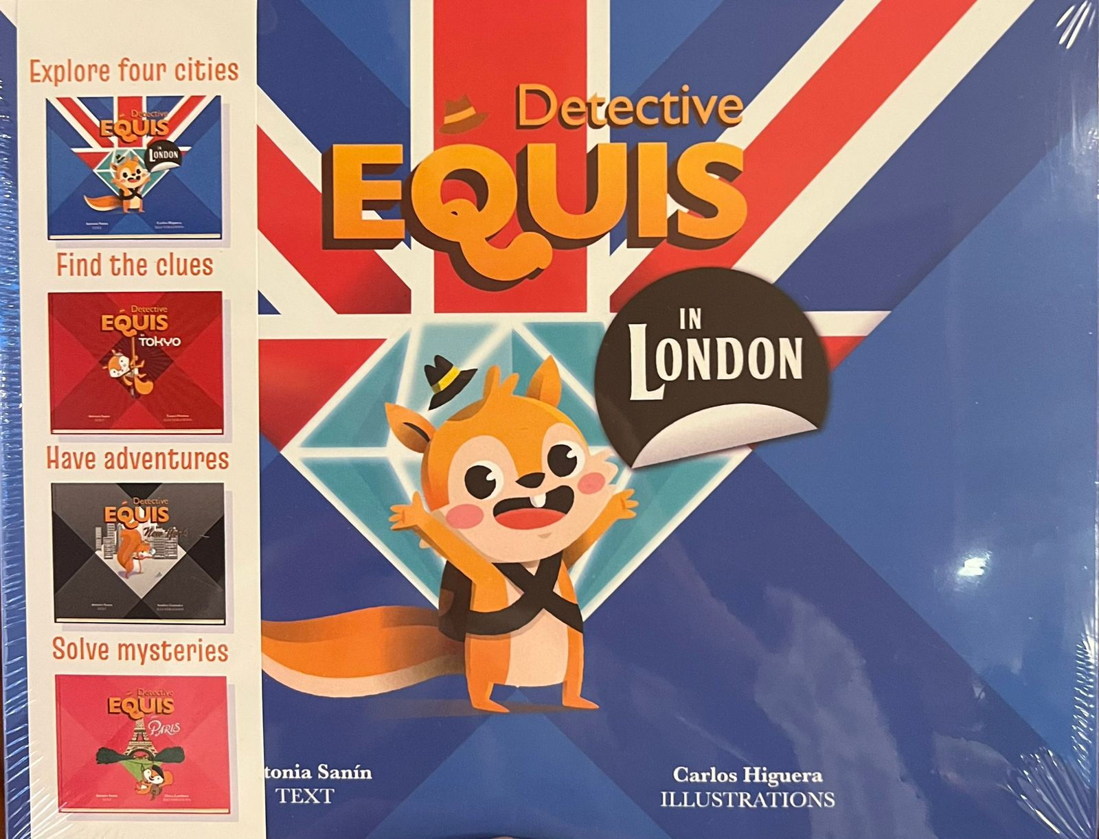 Libros Detective Equis, por Antonia Sanint