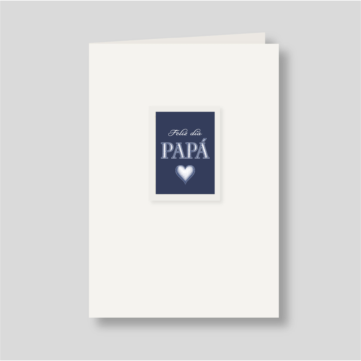 Tarjeton doble FELIZ DIA PAPA
