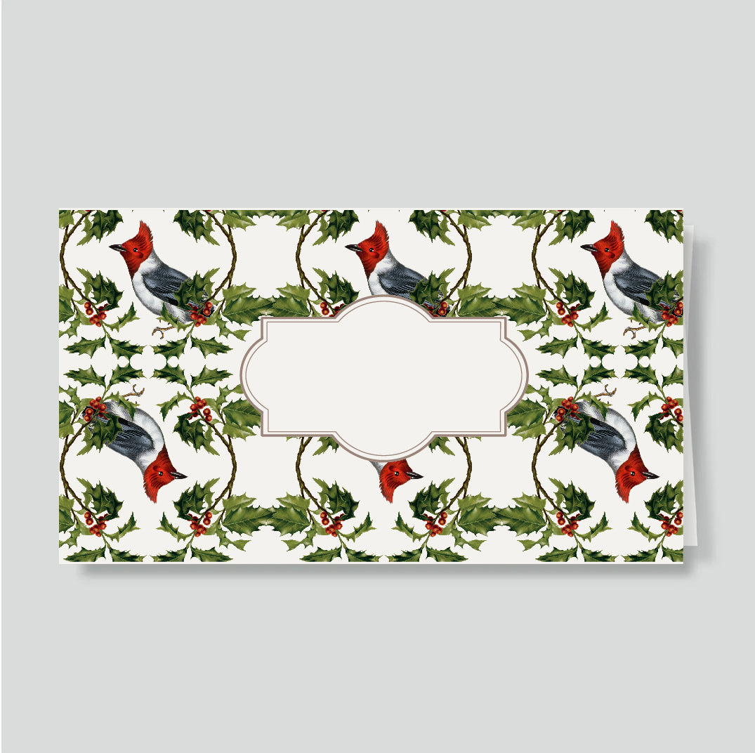 Sobres efectivo Navidad: BOTANIC BIRD