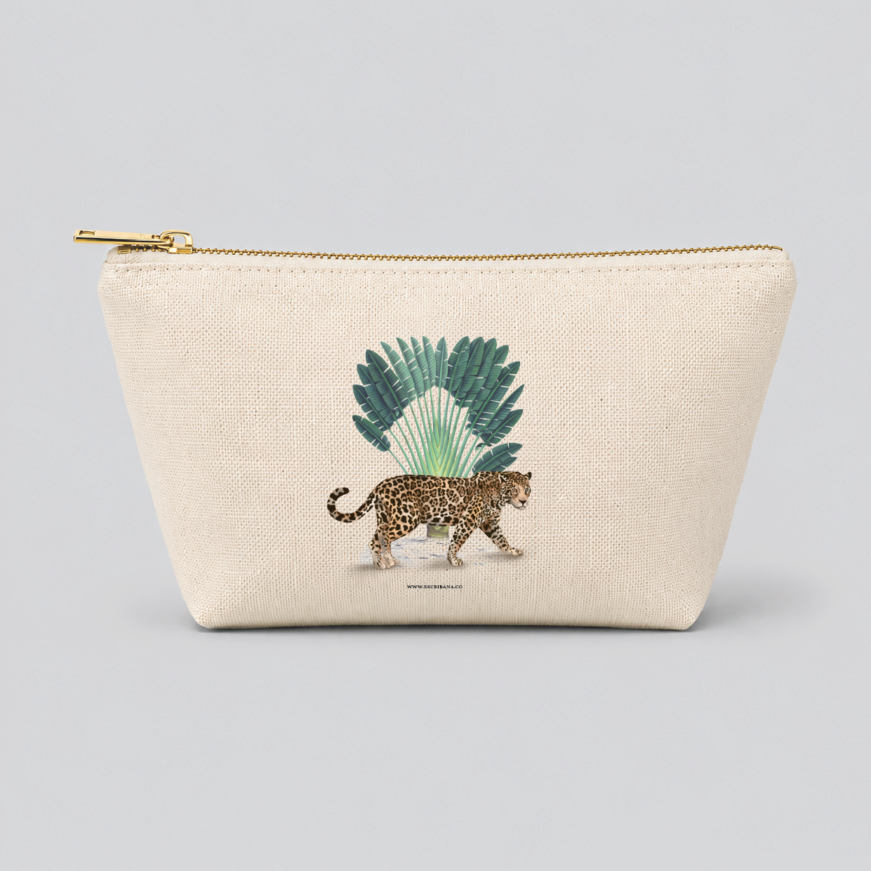 Cartuchera de Lona con Diseño Amazonas