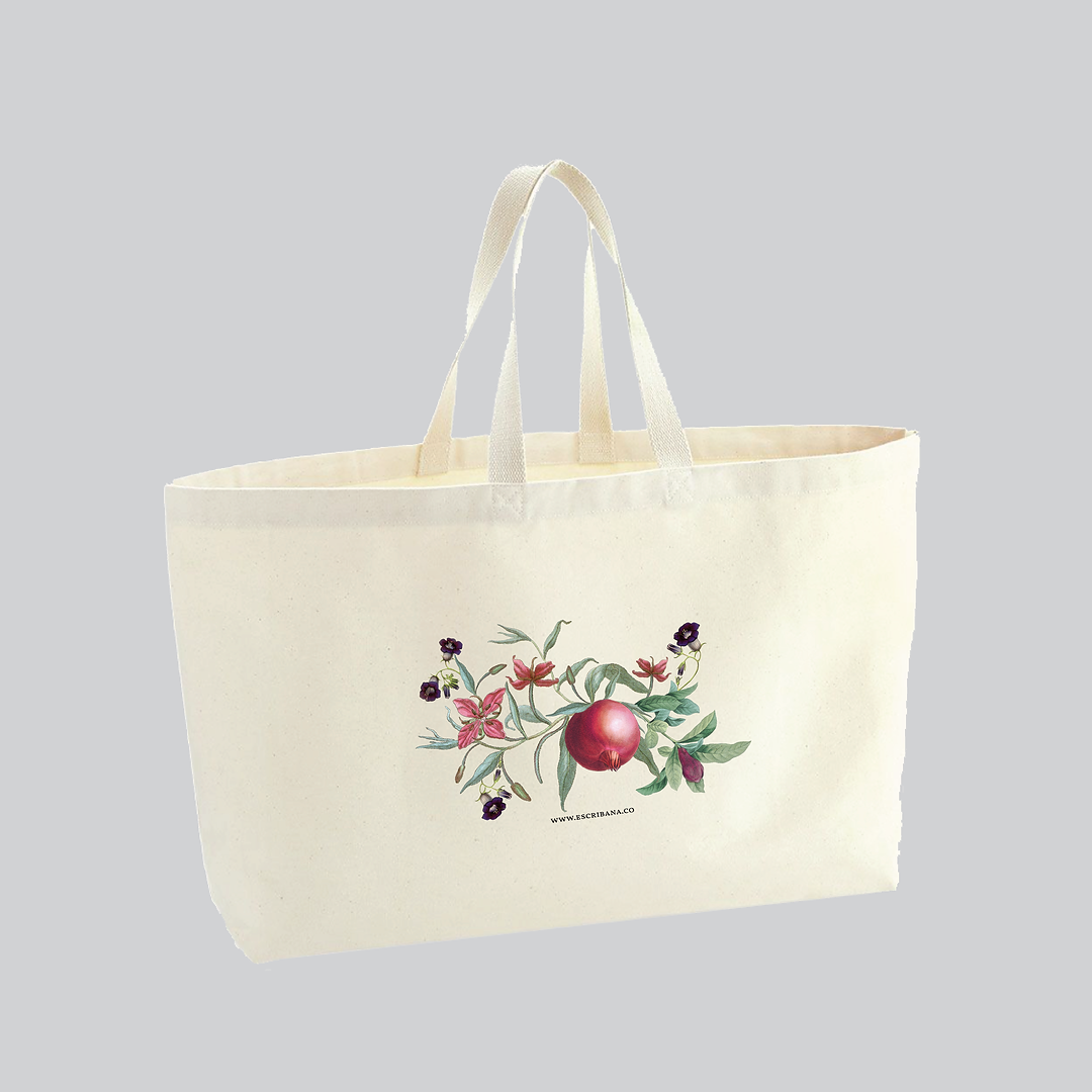 Tote Bag de Lona con Diseño Granada