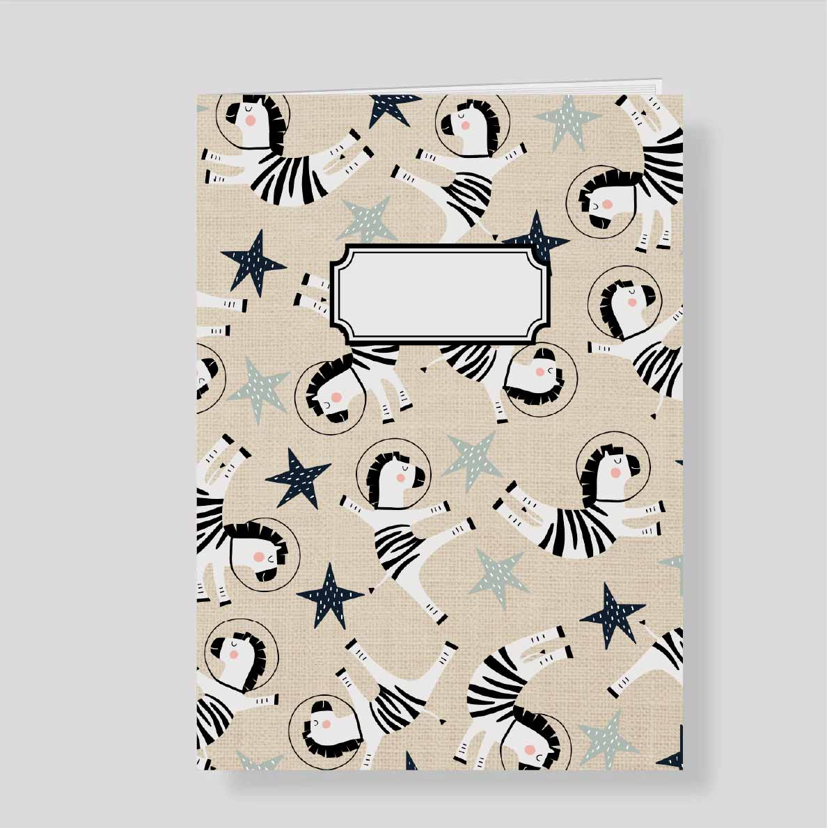 Cuaderno Astrozebra Personalizado