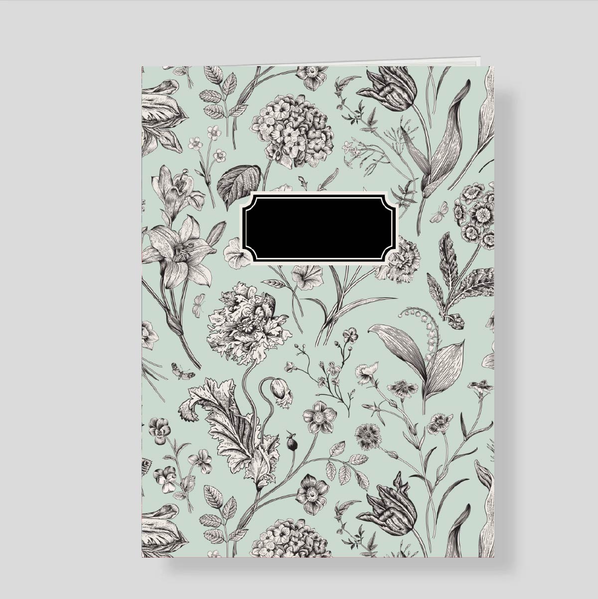 Cuaderno Florario : (POR LA NATURALEZA DEL PRODUCTO SE TOMAN 2 DÍAS HÁBILES ADICIONALES A NUESTRA PROMESA DE ENTREGA DE PAPELERÍA PERSONALIZADA)