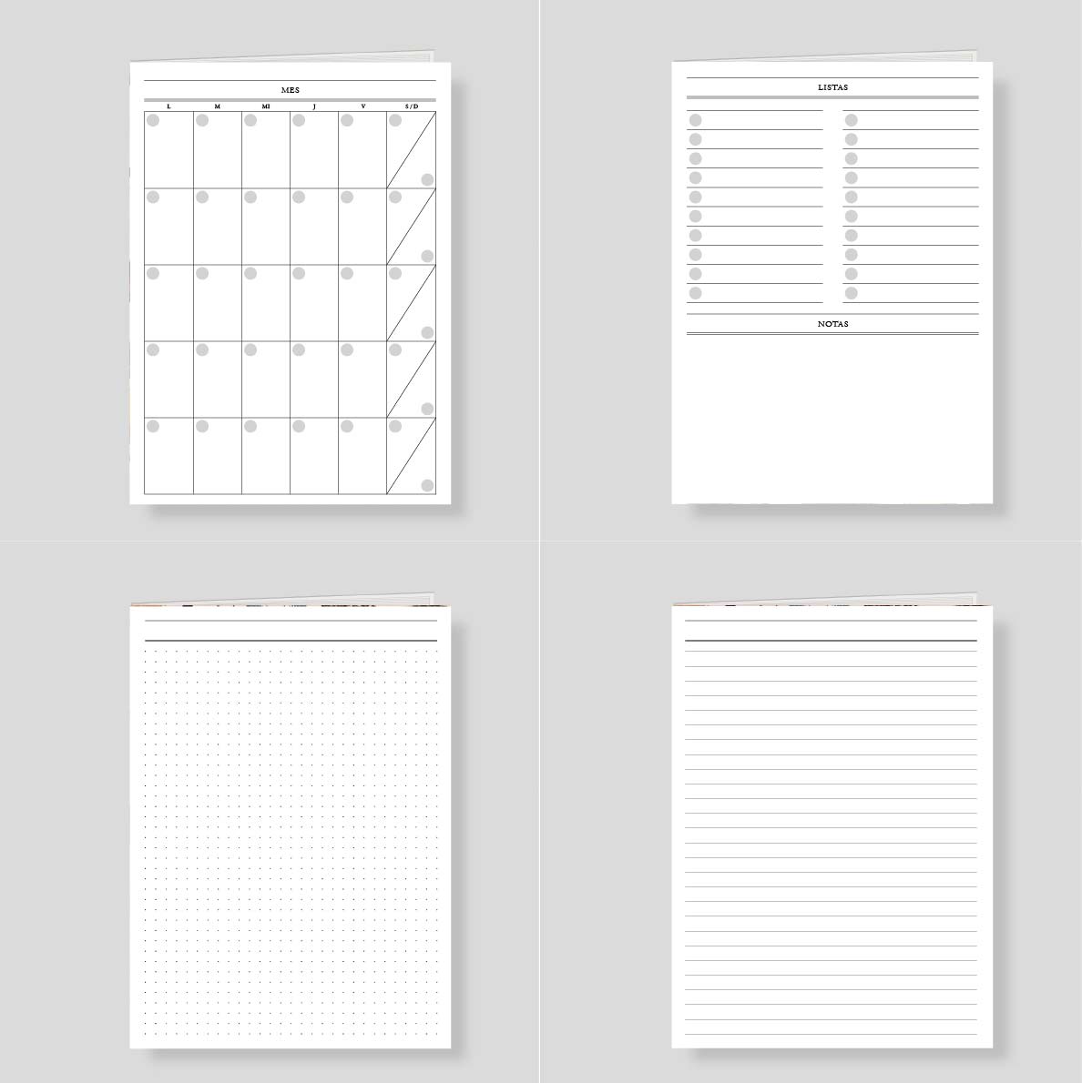 Cuaderno Aviario Listo para llevar