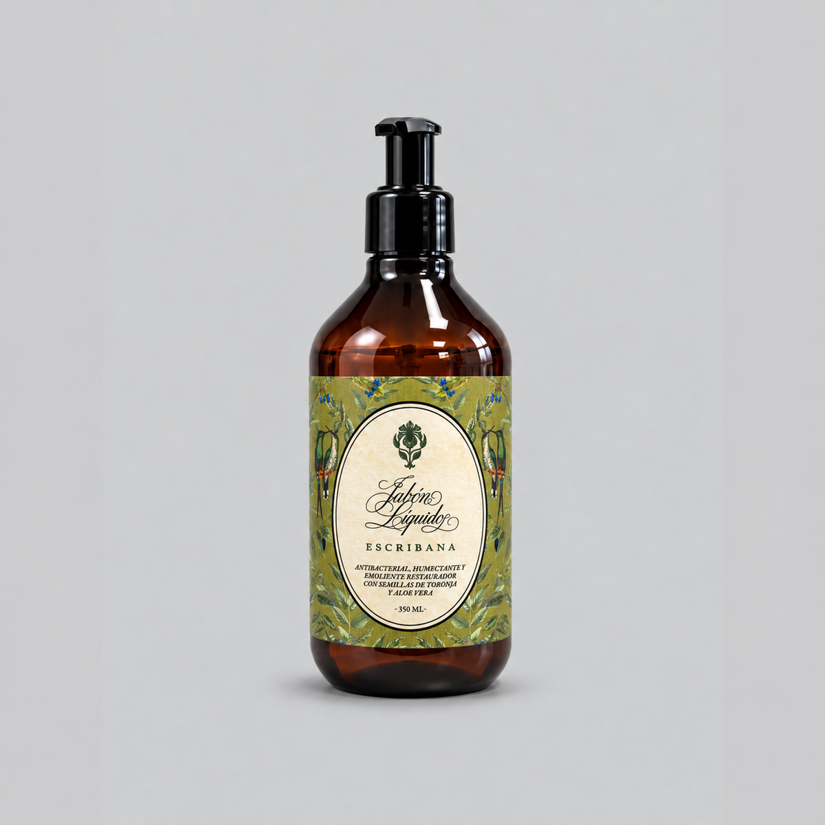 Jabón Líquido Orquídea Verde · 350 ml