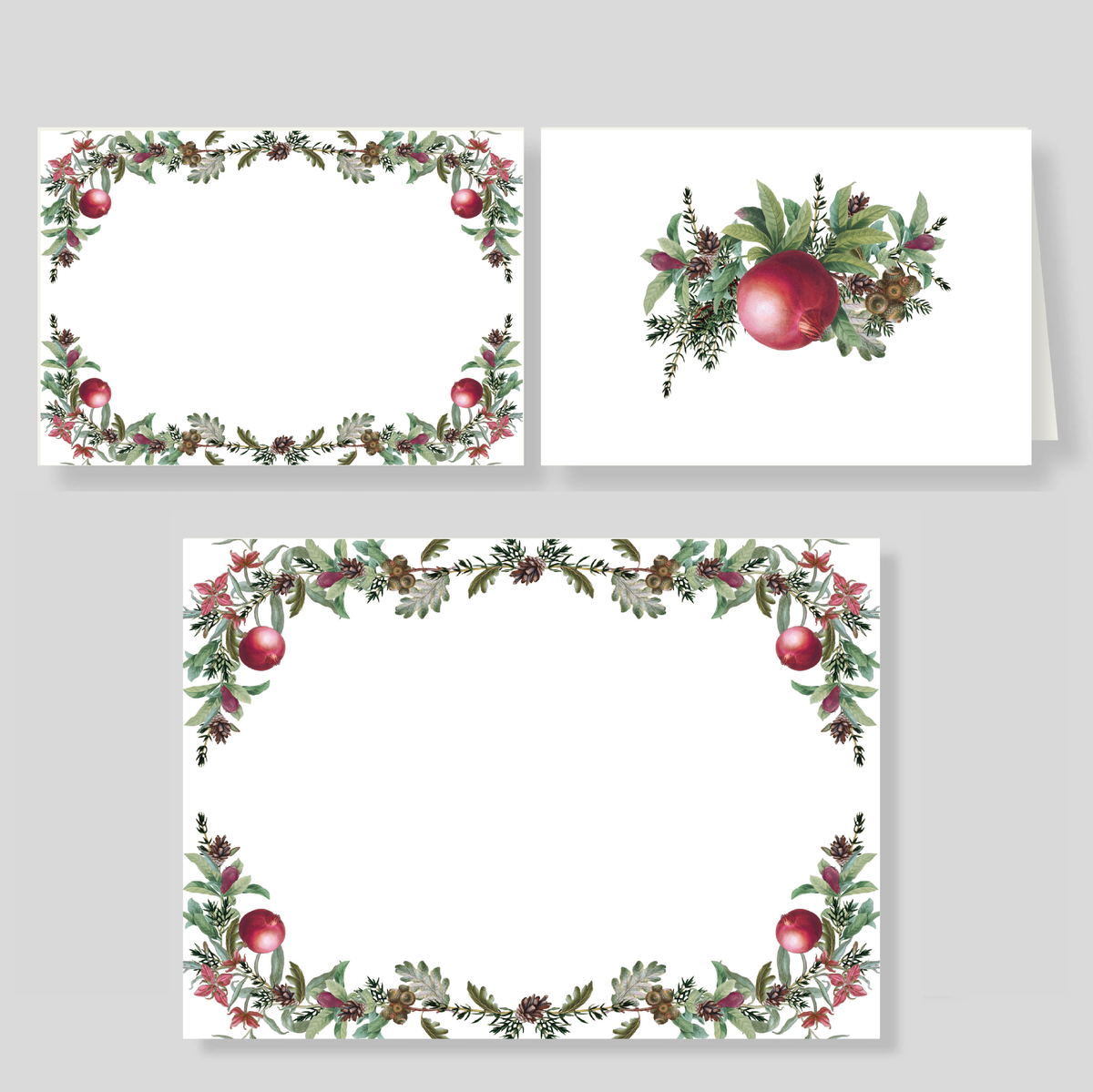 Pack Grande de Tarjetas Navidad Granada