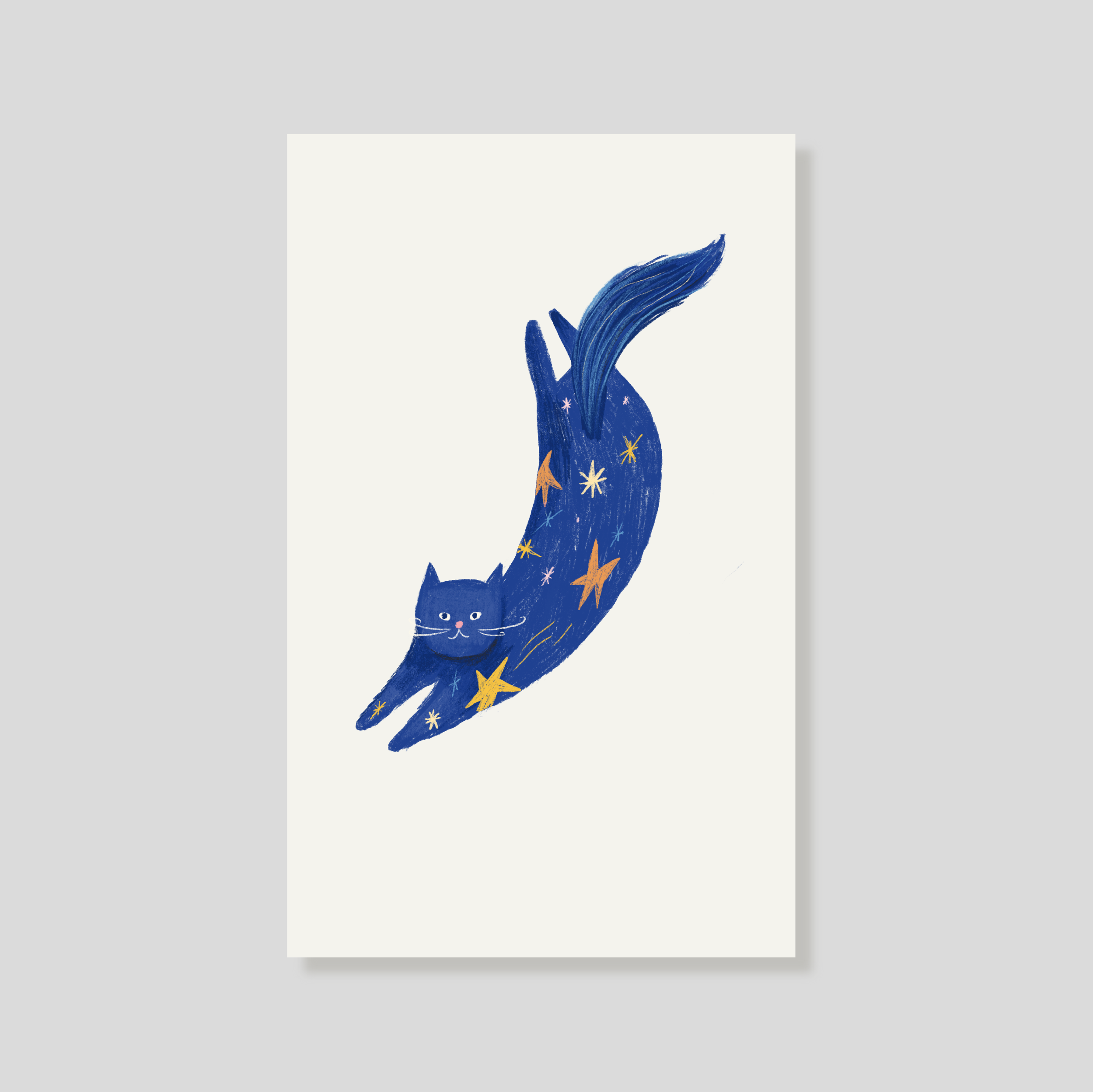 Tarjeta Personal  - Gato Noche