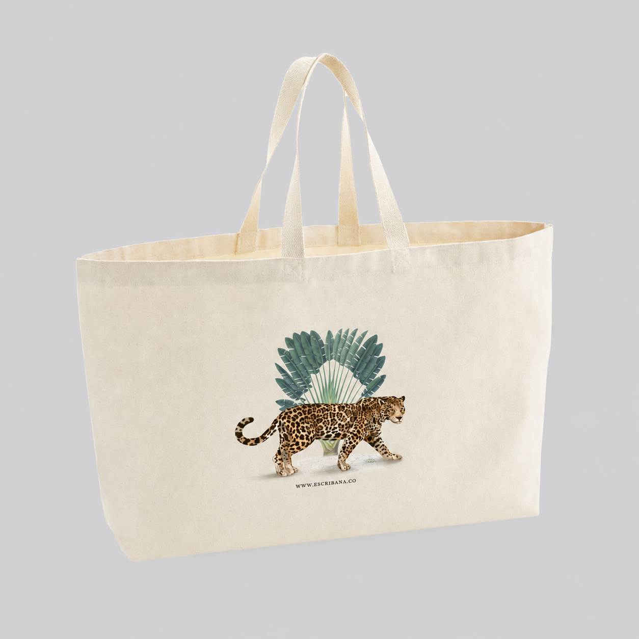 Tote Bag de Lona con Diseño Amazonas