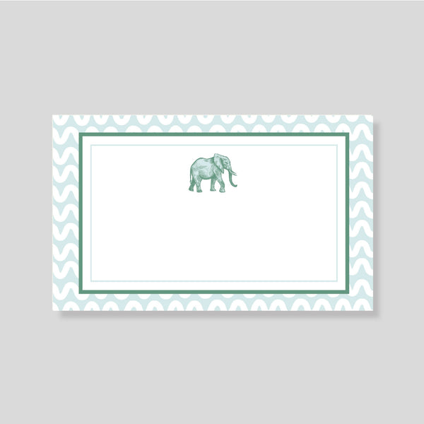 Tarjeta Personal Elefante - Escribana